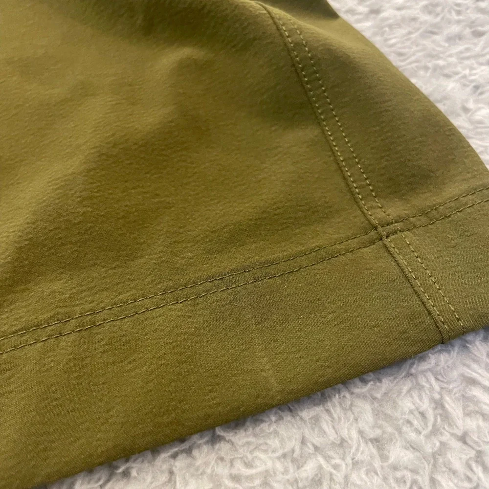 Arc'teryx Lefroy Hiking Pants Mens 34x30 Green Belted Nylon Lightweight